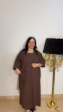 کفتان الیاف تک جیب سایز بزرگ نرم و لطیف