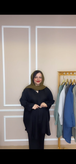 شومیز مانتویی شانتون سایز بزرگ راحت کد ۵۶۳۶۷
